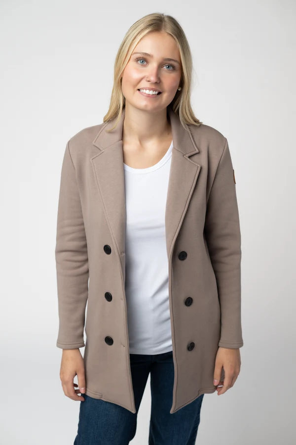 Scarlett Sweater Jacket - Mocha