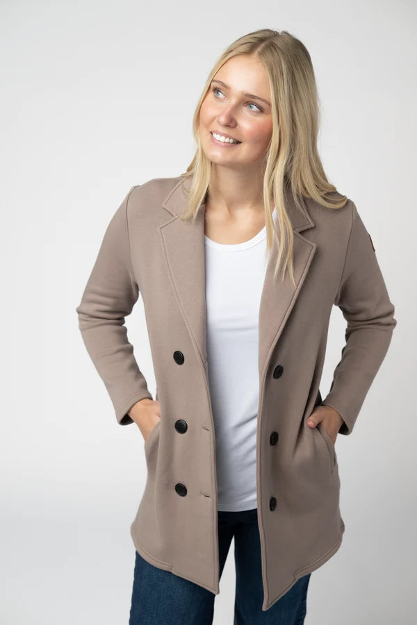 Scarlett Sweater Jacket - Mocha