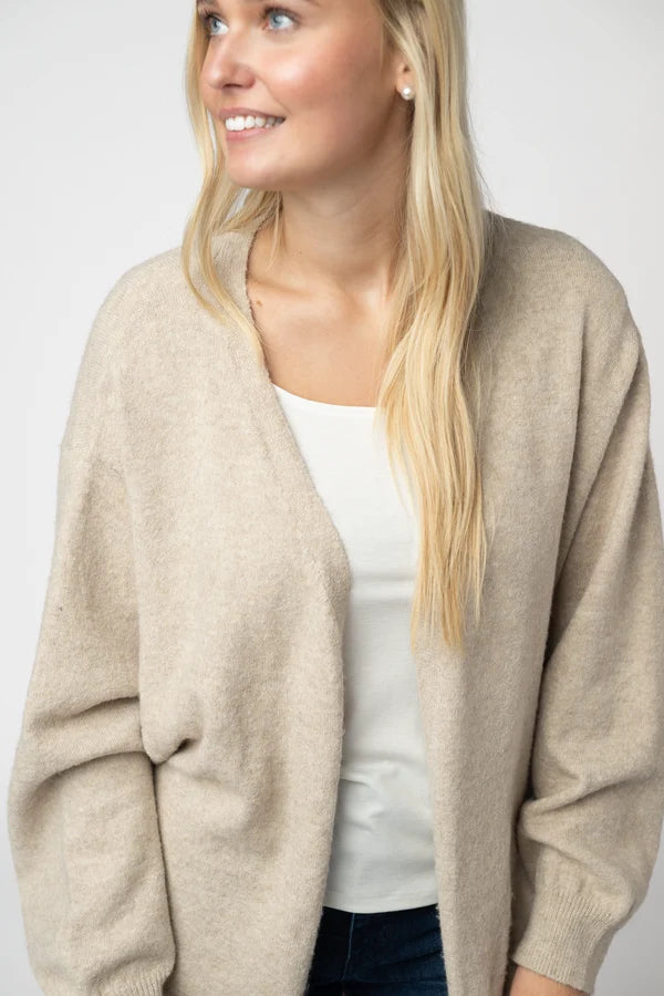 Cozy Cardigan- Tan