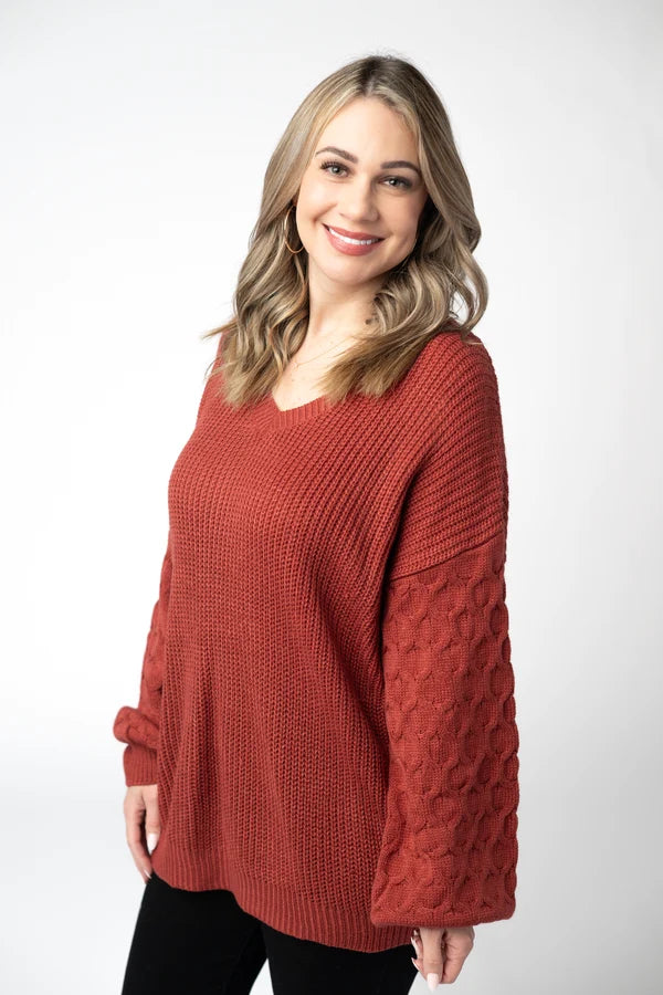 Talina Textured Sweater - 2 Colors