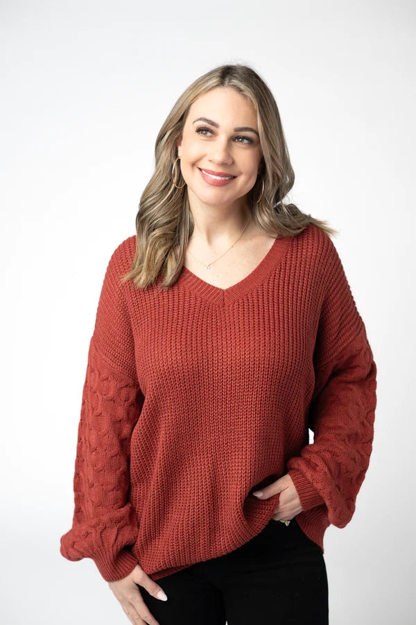 Talina Textured Sweater - 2 Colors