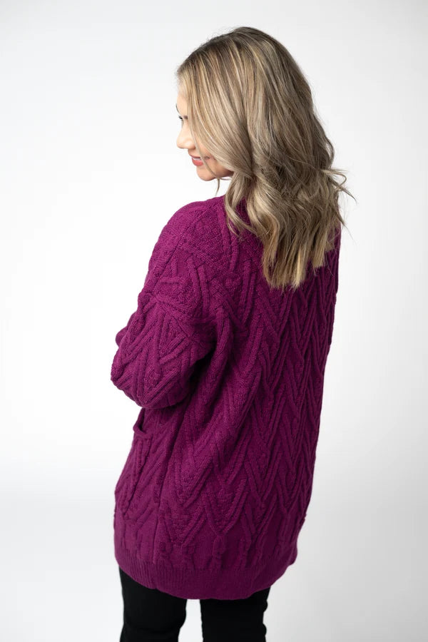 Brooks Button Sweater Cardigan - 4 Colors