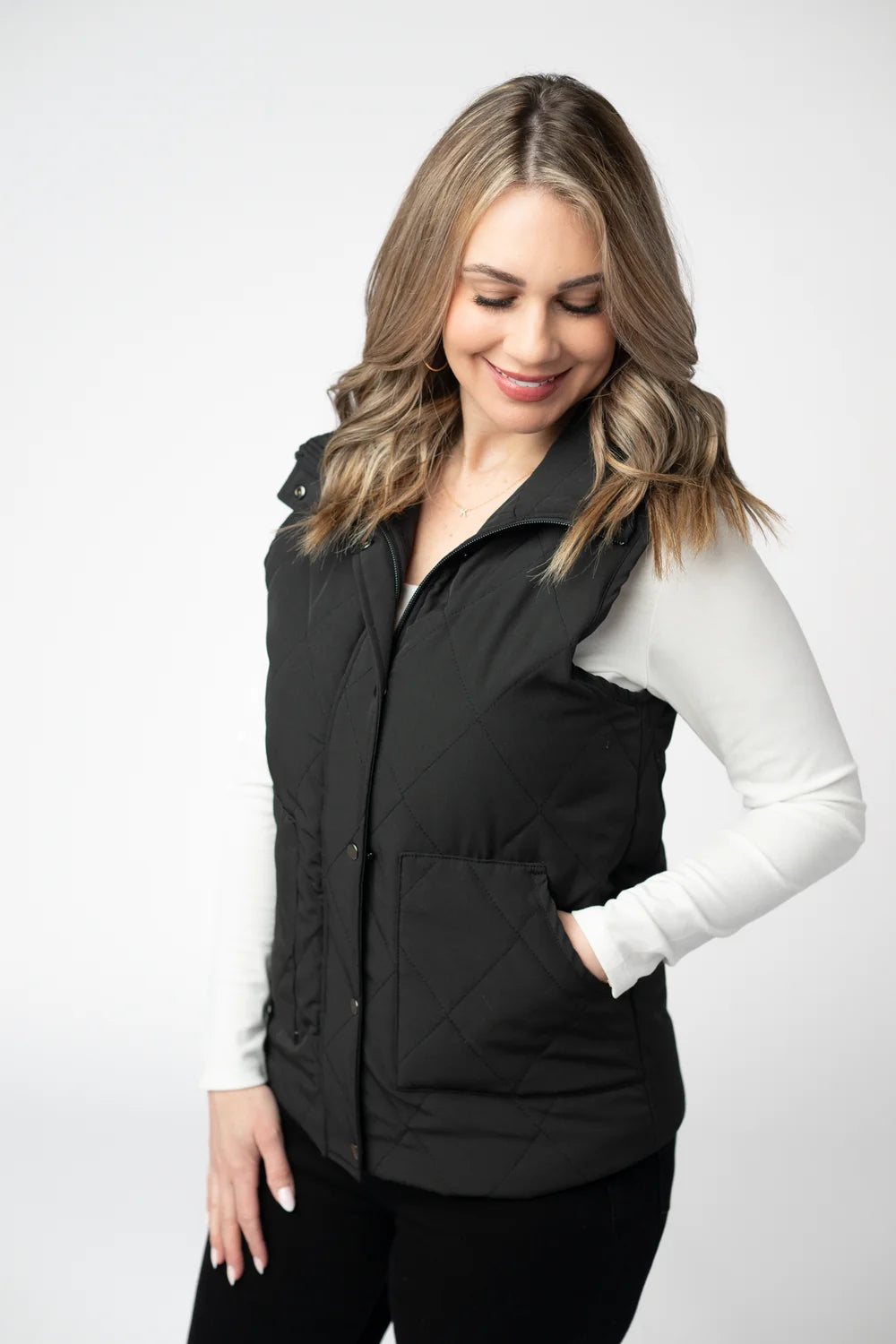 Remy Zip Up Vest - 9 Colors