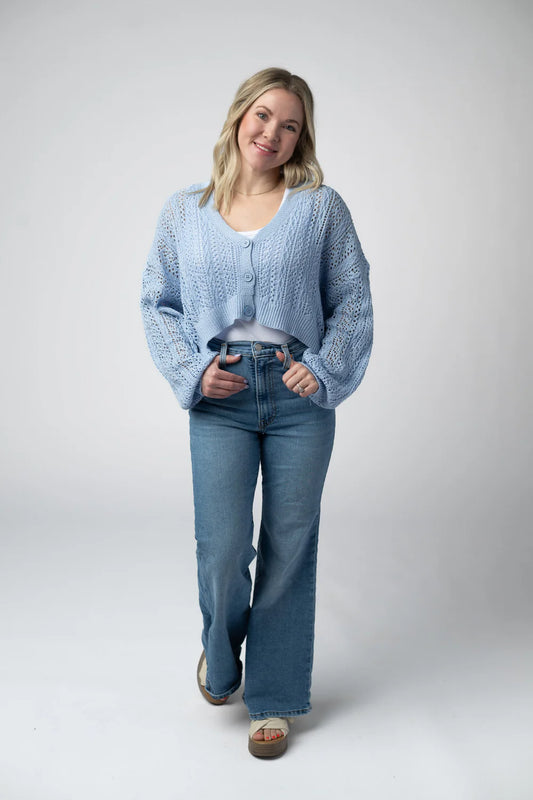 Callie Cropped Cardigan (7 Colors)
