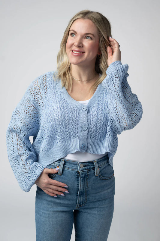 Callie Cropped Cardigan (7 Colors)