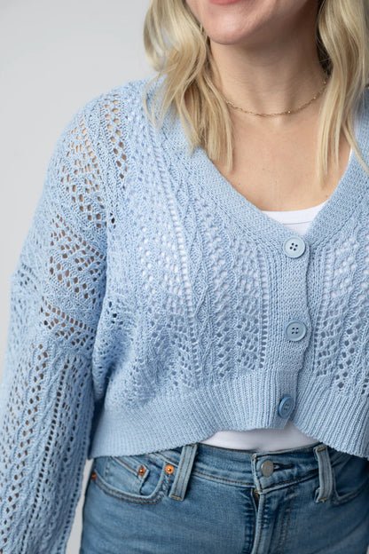Callie Cropped Cardigan (7 Colors)