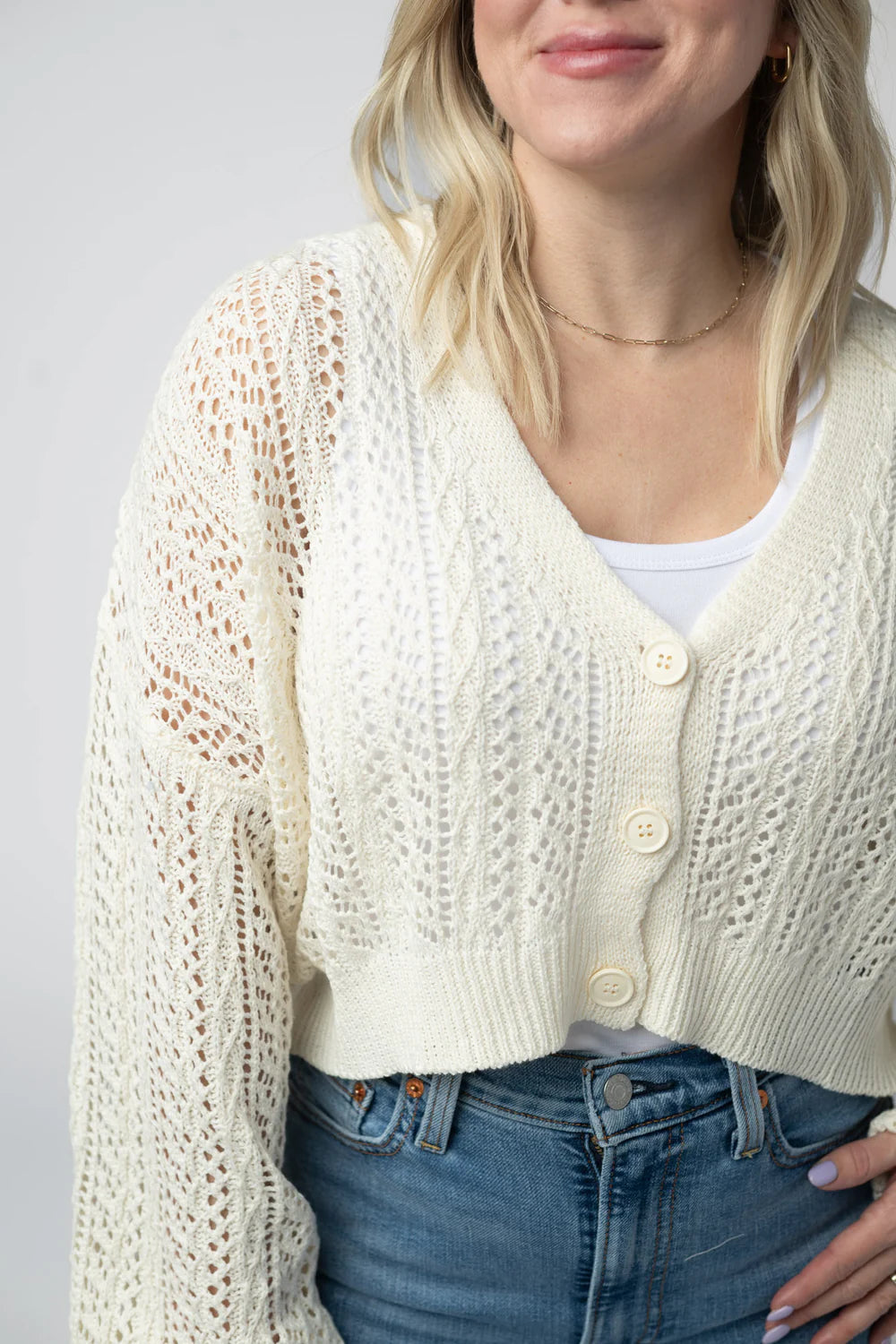 Callie Cropped Cardigan (7 Colors)