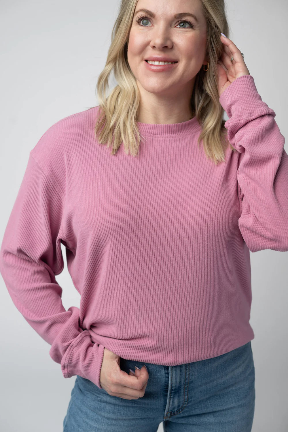 Corrine Ribbed Pullover Top - 6 Colors