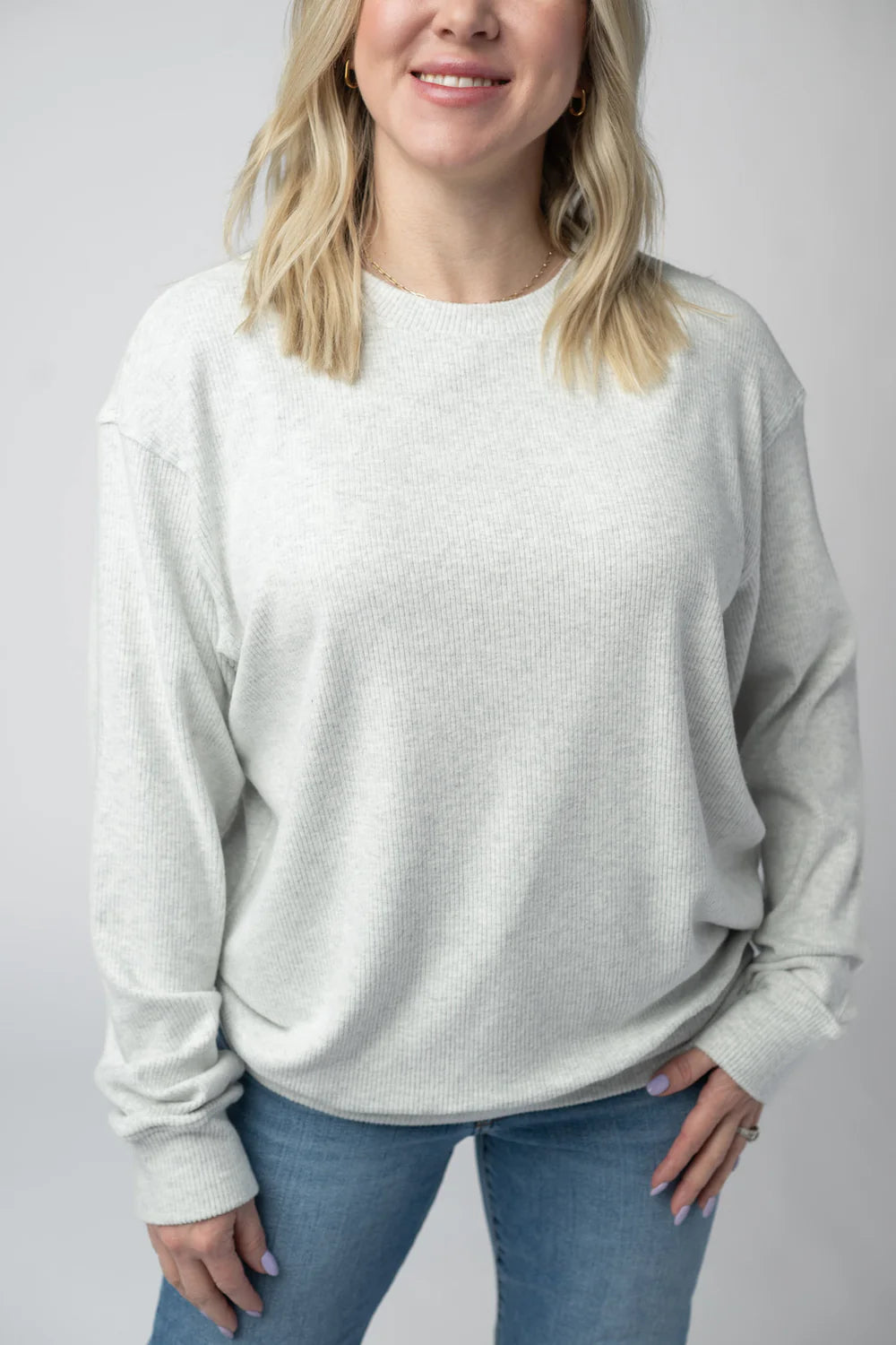 Corrine Ribbed Pullover Top - 6 Colors