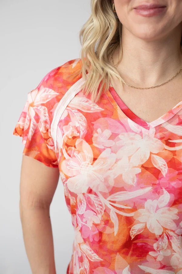Raelynn V-Neck Top - 2 Colors