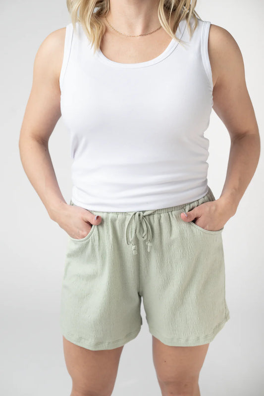 Candice Crinkle Shorts - 3 Colors