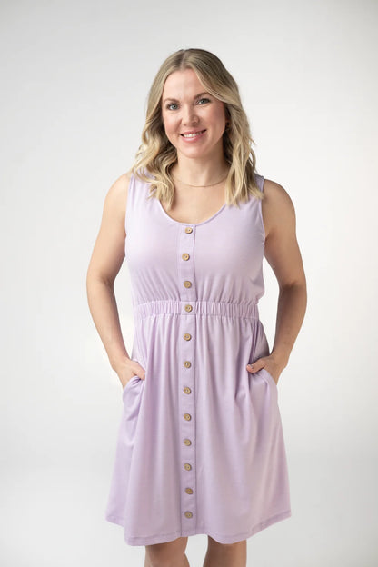 Beverly Button Dress - 5 Colors