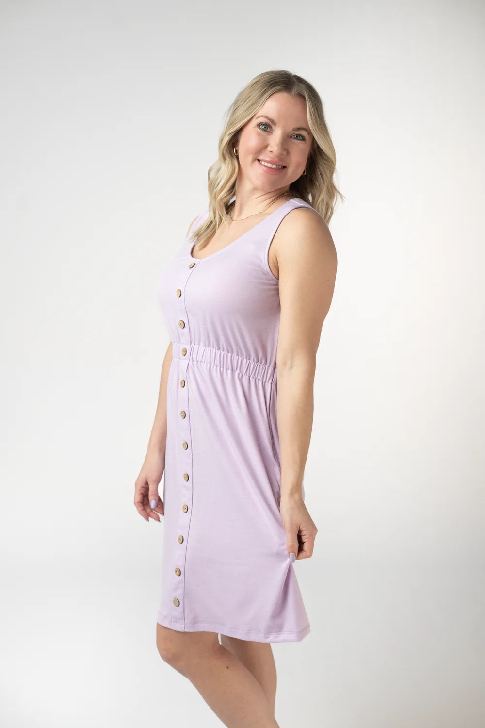 Beverly Button Dress - 5 Colors