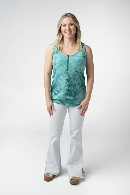 Mila Zipper Tank (4 Colors)