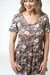 Sarah Ruffle Short Sleeve- 4 Colors/Patterns
