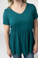 Sarah Ruffle Short Sleeve- 4 Colors/Patterns