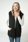 Heather Geometric Hooded Vest - 3 Colors
