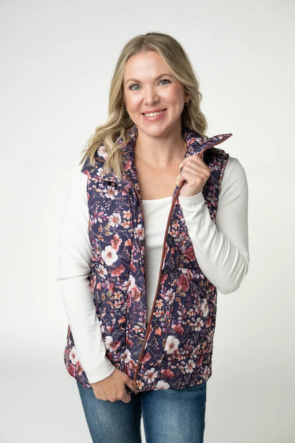Remy Zip Up Vest - 9 Colors