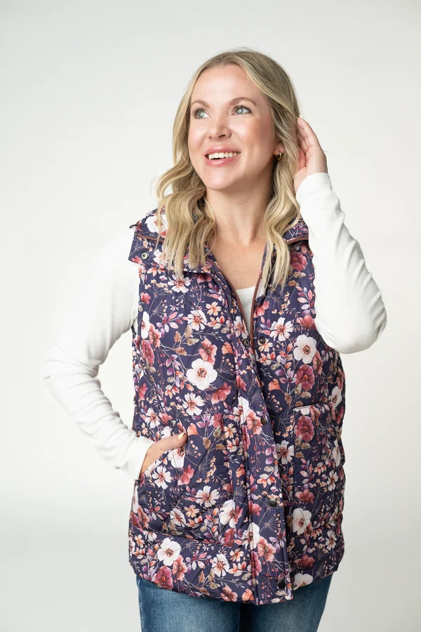 Remy Zip Up Vest - 9 Colors