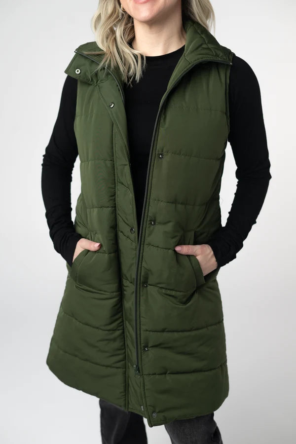 Harlow Long Vest - 10 Colors