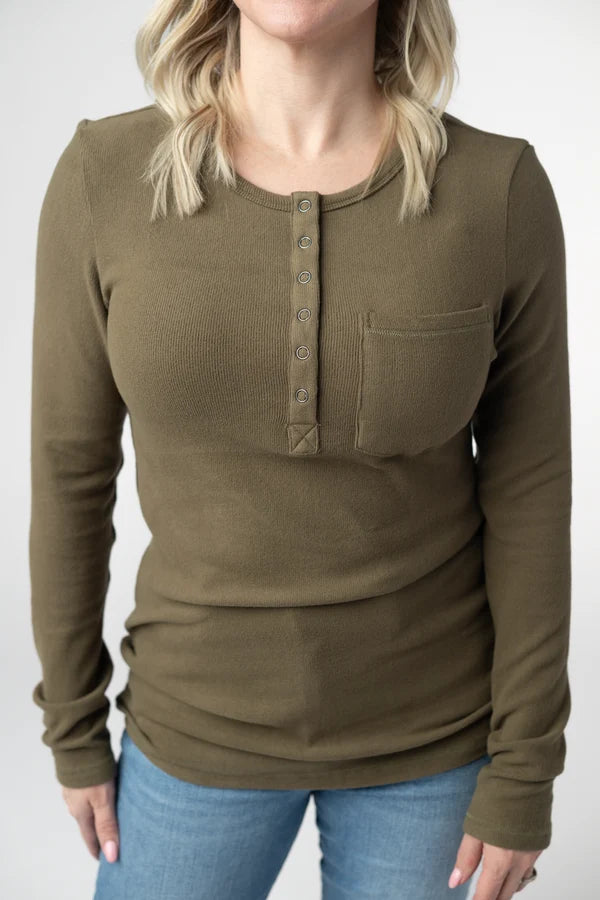 Georgia Long Sleeve Top - 4 Colors