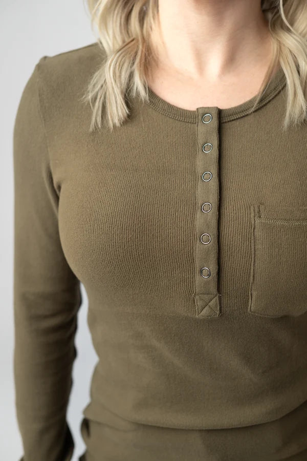 Georgia Long Sleeve Top - 4 Colors