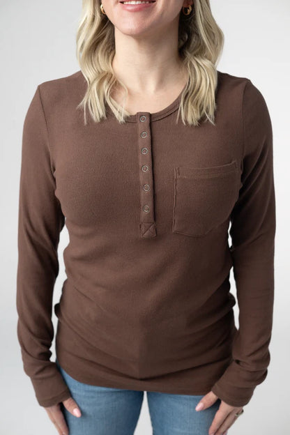 Georgia Long Sleeve Top - 4 Colors