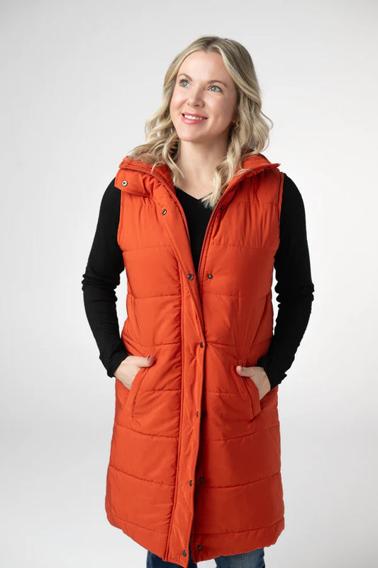 Harlow Long Vest - 10 Colors
