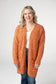 Carly Confetti Dot Cardigan - Pumpkin