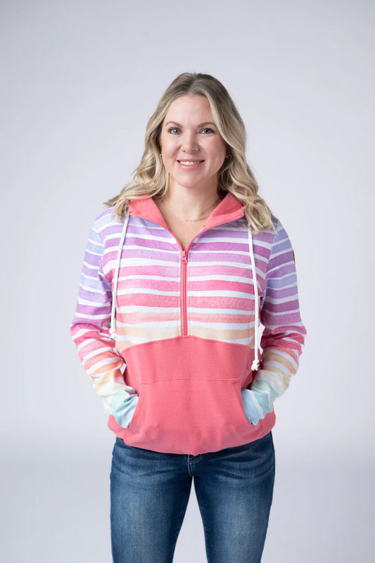 HalfZip Hoodie - 2 Patterns