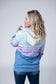 Hailey Pullover Hoodie - Rainbow Stripes *