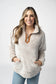Ryan 1/4 Zip Sherpa - Camel