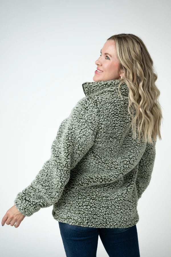 Two Tone Fullzip Sherpa - 2 Colors