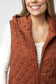 Heather Geometric Hooded Vest - 3 Colors