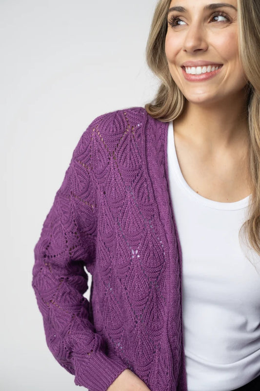 Open Knit Cardigan- 3 Colors