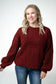 Dakota Sweater - Burgundy