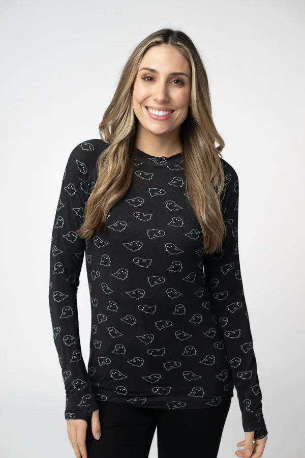 Blair Long Sleeve Top - Halloween Patterns