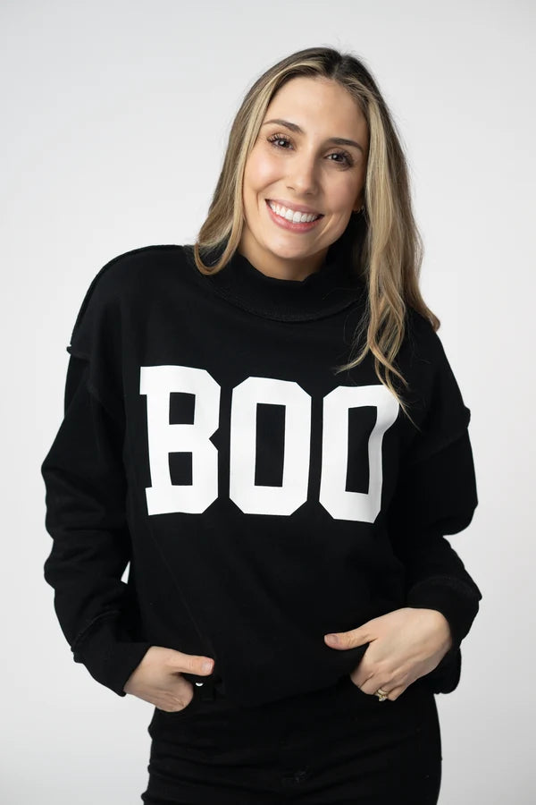 Piper Reversible Sweatshirt - BOO