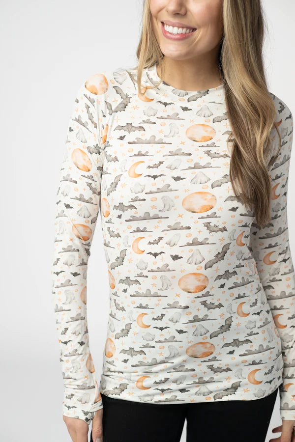 Blair Long Sleeve Top - Halloween Patterns