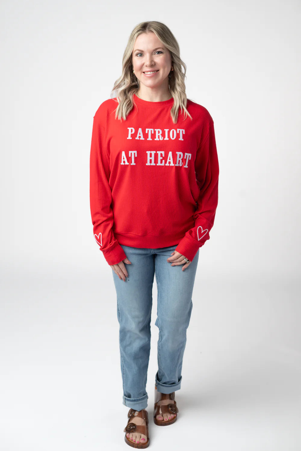 Corrine Embroidered Pullover Americana (4 Prints)