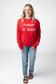 Corrine Embroidered Pullover Americana (4 Prints)