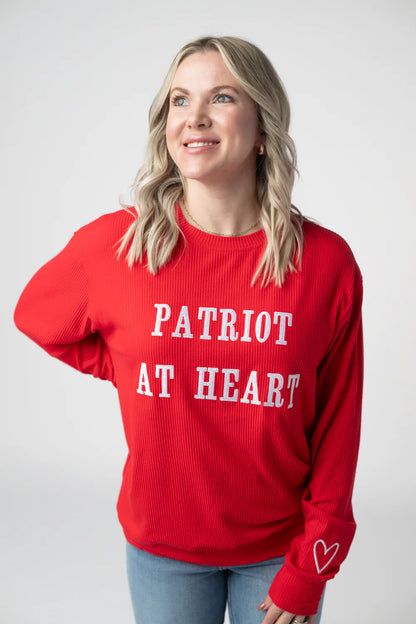 Corrine Embroidered Pullover Americana (4 Prints)