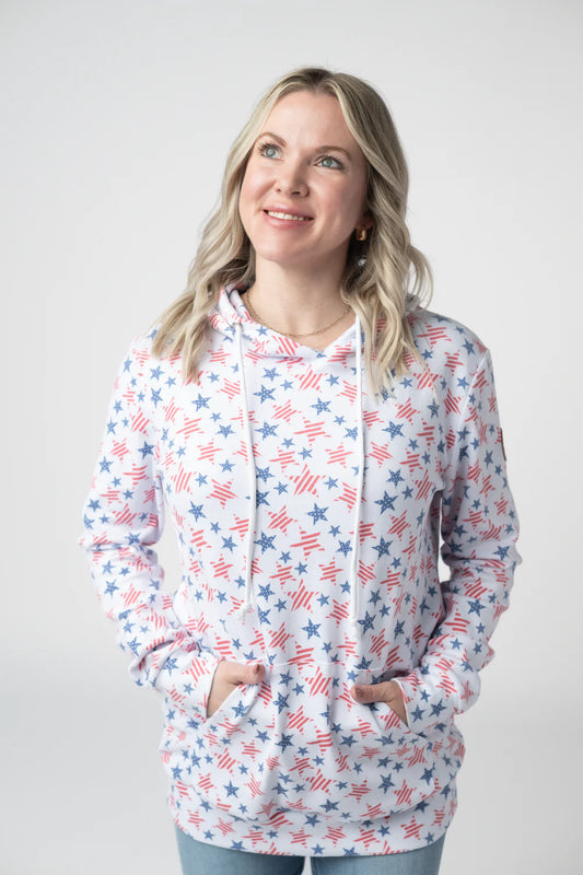 Hailey Pullover Hoodie - 6 Patterns