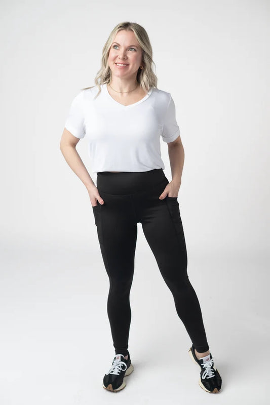 Athleisure Leggings - Black