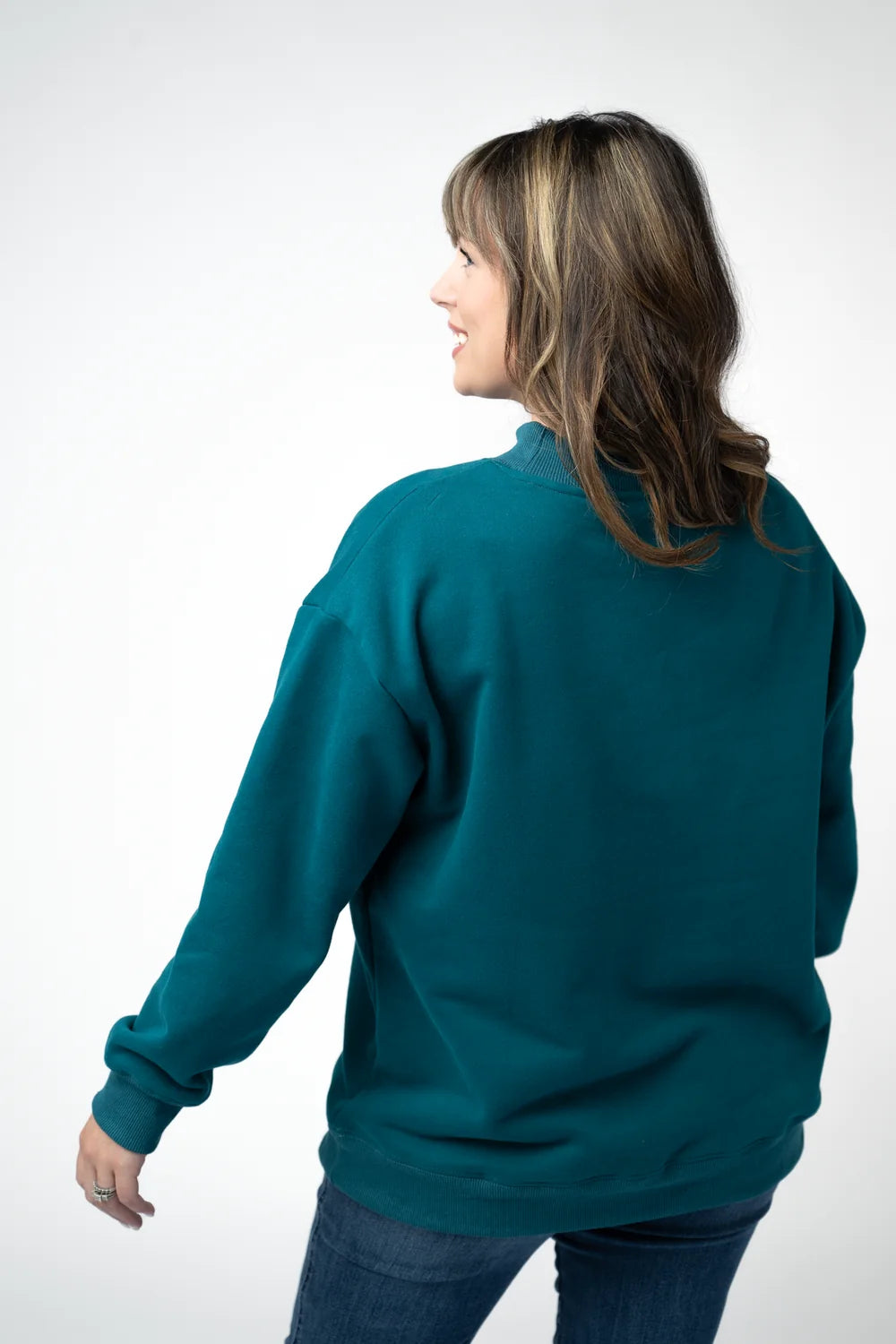 Marley Mock Neck Sweatshirt- 6 Colors