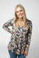 Long Sleeve Sarah Ruffle Top - 3 Patterns