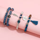 Boho Charm Multi-Layer Bracelet Set