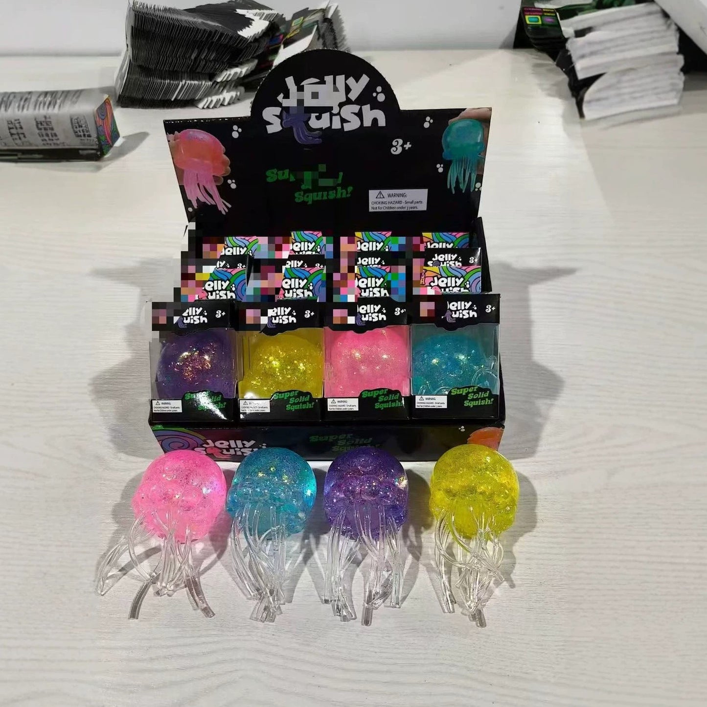 Glitter Jelly Squishies
