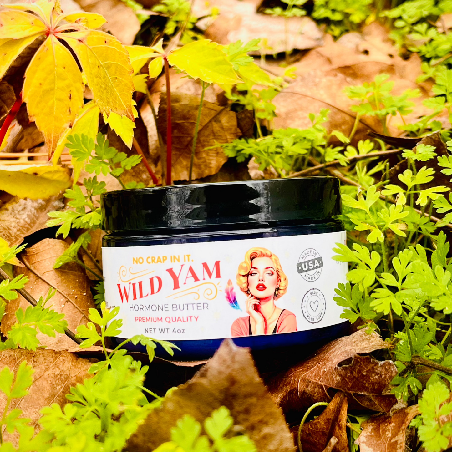 Wild Yam Butter - Hormone Balancing Relief - 4oz (PRE-ORDER)
