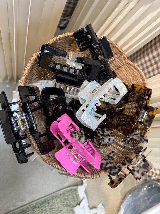 Double Grip Trucker Hat Claw Clip